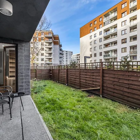 Lejlighed Wola - Parking, Workspace, Terrace - By Rentujemy