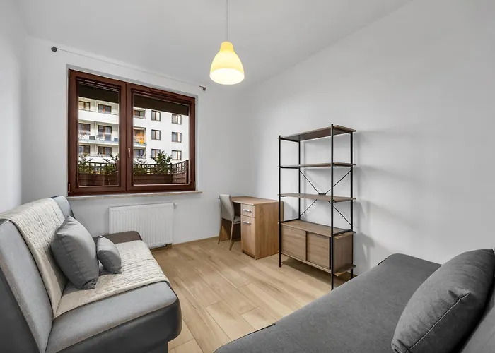 Apartment Wola - Parking, Workspace, Terrace - By Rentujemy