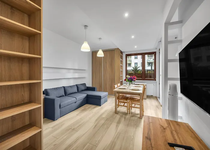 Apartment Wola - Parking, Workspace, Terrace - By Rentujemy